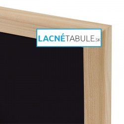 Kriedová tabuľa v drevenom ráme WOOD (80x60 cm)