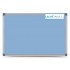 Magnetická tabuľa farebná v hliníkovom ráme - modrá CLASSIC (30x40 cm)