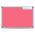 Magnetická tabuľa farebná v hliníkovom ráme - ružová CLASSIC (60x40 cm)